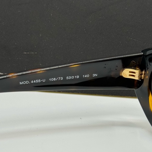 NEW VERSACE VE4455U 108/73 WOMEN CAT EYE SUNGLASSES VERSACE MOD 4455-U HAVANA - Picture 9 of 11